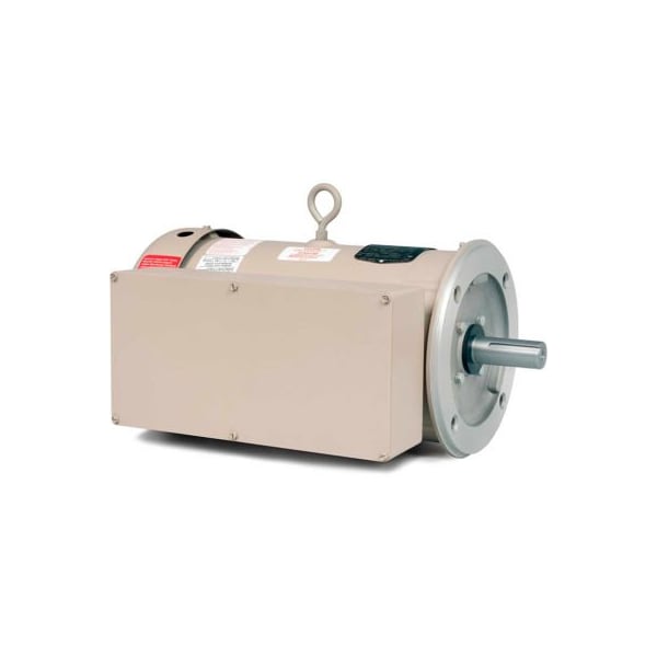 Baldor-Reliance Motor VFDL3612TM, 5HP, 1725RPM, 1PH, 60HZ, 184TC, 3646LC, TEFC, F